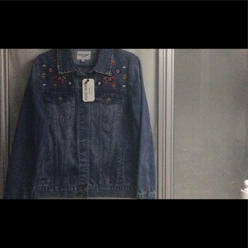 Velvet Heart Woman’s Blue Denim Jacket